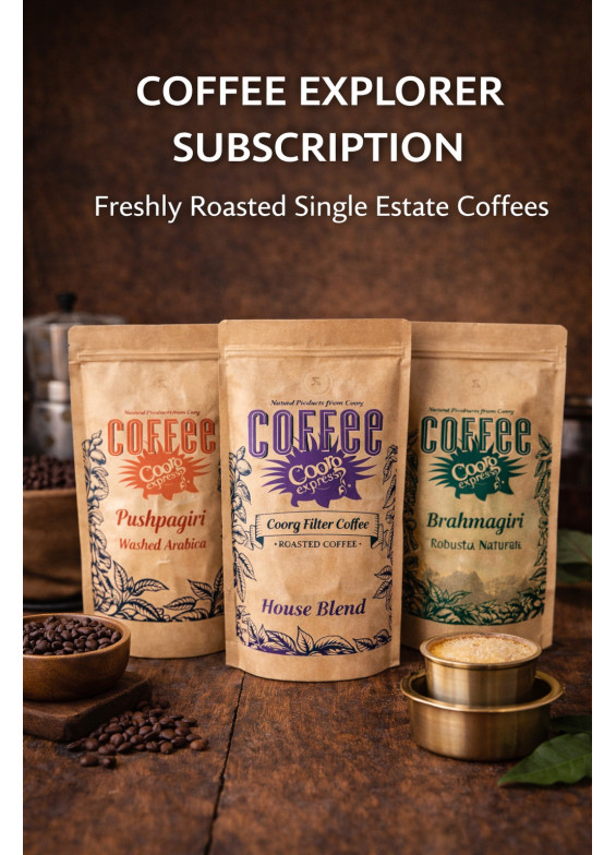 CoorgExpress Coffee Explorer - 3 Months
